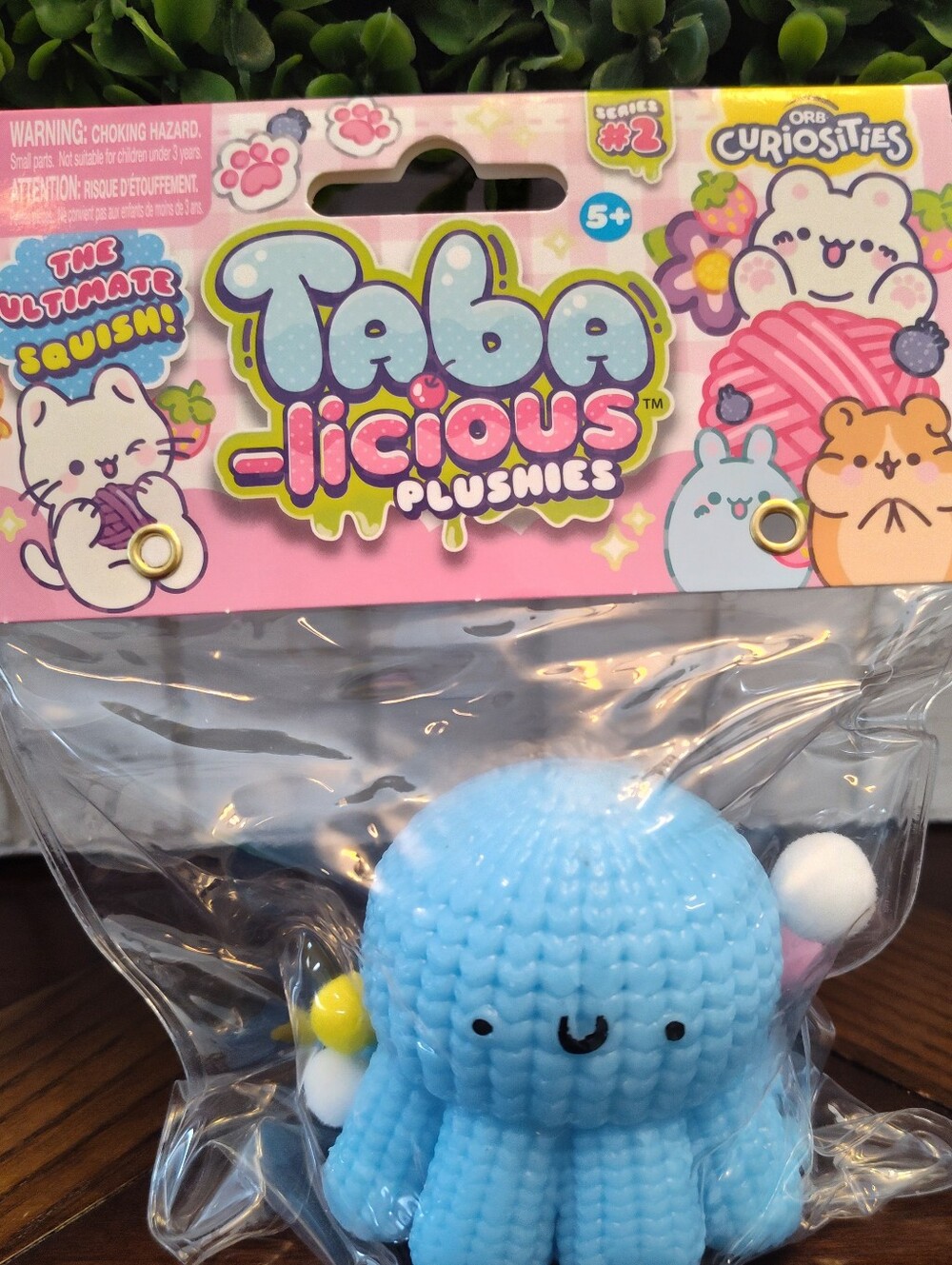 Tabalicious Blue Squishy Octopus